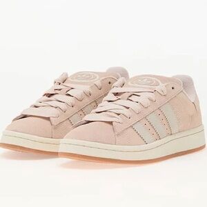 adidas Women's Sneakers in Light Pink and Cream